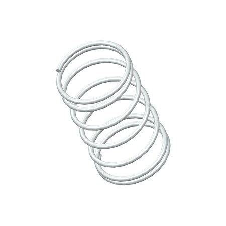 Approved Vendor Compression Spring, O= .125, L= .22, W= .008 G109975008
